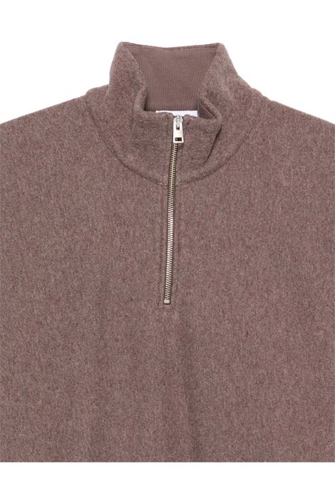 felpa ketel half zip uomo nocciola NORSE PROJECTS | N20-13849023